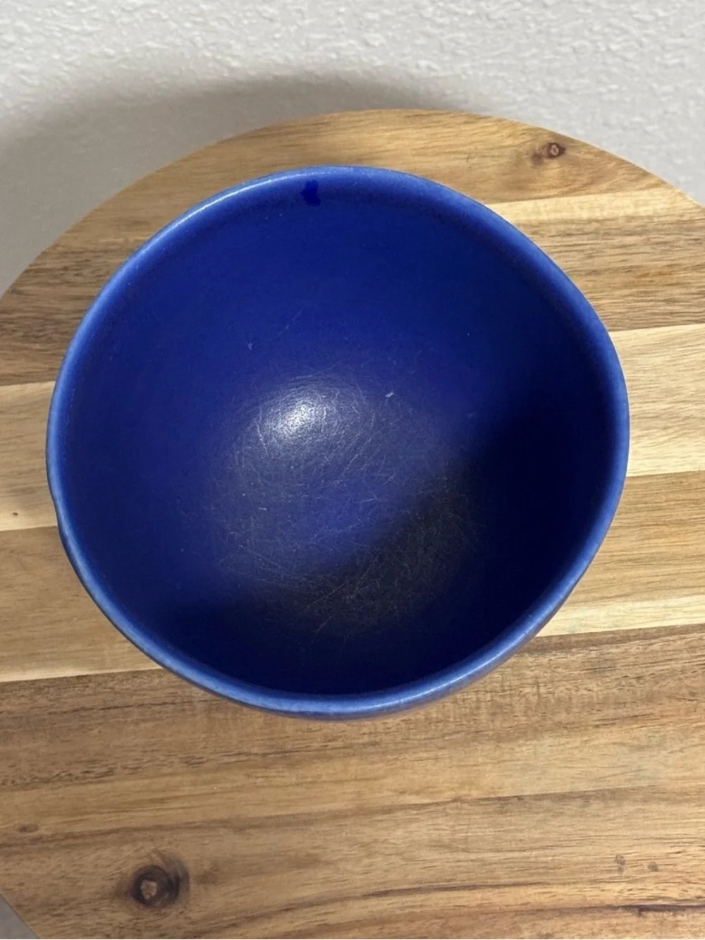 Anthropologie Dalila Ombre Bowl Azure Blue Stoneware